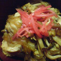 バブコック's cooksnap of when they made 豆腐とちくわのふんわり☆たまご丼.