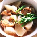 ガラクタコウカ。's cooksnap of when they made お鍋で10分【蕪と練り物のホッコリ煮物】.