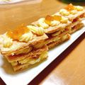クック74W6L7☆'s cooksnap of when they made ♡本格！ケーキ屋さんの苺ミルフィーユ♡.