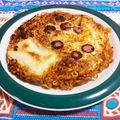ゆにこーん☆'s cooksnap of when they made 辛ラーメンのお好み焼き風.
