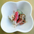 クックsugii's cooksnap of when they made きゅうりとカニカマとちくわのゴママヨあえ.