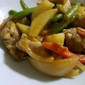 みす茶's cooksnap of when they made じゃがいもと鶏肉のカレー炒め.