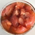 てるばな's cooksnap of when they made 作りおきおかず☆ニンニクトマト漬け.