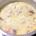 HaRupl〜✩'s cooksnap of when they made 牛乳でお手軽！鶏だんごのとんこつ鍋.