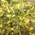 卵せんべい's cooksnap of when they made ご飯がススム！大根葉のごま油炒め.