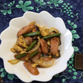 purin821's cooksnap of when they made 卵とニンニクの芽＆椎茸オイスター炒め.