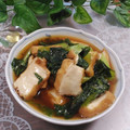 クックHG9V8Y☆'s cooksnap of when they made レンジで簡単☆厚揚げと青梗菜の中華煮。.