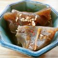 花時計咲いた's cooksnap of when they made こんにゃくの甘辛煮.