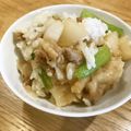 クックパッドごはん部's cooksnap of when they made カブと塩豚の混ぜご飯.