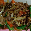 ぴょんこあら's cooksnap of when they made お肉は何でもOK！簡単！甘辛肉野菜炒め.