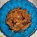 紅茶とチーズケーキ's cooksnap of when they made 切り干し大根の塩昆布キムチ.