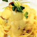 アリアスティアソ's cooksnap of when they made 簡単!男飯！ずぼらカルボナーラ.