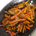 ゆぴちき's cooksnap of when they made カボチャと人参のきんぴら.