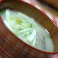 ゆうかりコアラ's cooksnap of when they made カルシウムいっぱい味噌汁☆だし取り不要♪.
