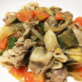 ANMOS0915's cooksnap of when they made ナスとピーマンと豚こまの味噌炒め.