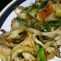 にこきゃっほ's cooksnap of when they made じゃがいもとピーマンの舞茸チーズ焼き♪.