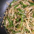 mipunya's cooksnap of when they made 豚ミンチともやしの豆板醤炒め.