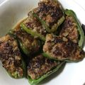 yknaaa's cooksnap of when they made 野菜嫌いもパクパク❤️ピーマンの肉詰め.