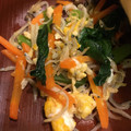 ぴのりんご☆'s cooksnap of when they made 小松菜とじゃこのふわふわたまご炒め☆.