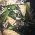SORxSIR's cooksnap of when they made 小松菜と厚揚げ、豚肉のサッパリ煮.