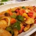 のりてぃｓｘ's cooksnap of when they made 簡単中華♪ささみで☆野菜たっぷりの酢鶏.
