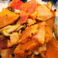 みんとちー's cooksnap of when they made ほくほくかぼちゃとしめじベーコン炒め.