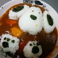 curisupin's cooksnap of when they made スヌーピーカレー.