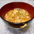 ＠迷子＠'s cooksnap of when they made 簡単あと一品✿海苔佃煮のかきたま汁✿.