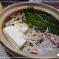 2児ママみきてぃ's cooksnap of when they made 超簡単！豚と水菜と豆腐の鍋.