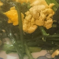 yotms's cooksnap of when they made ほうれん草と卵の炒めもの.