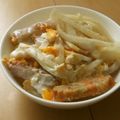 きらり流れ星's cooksnap of when they made ホッとする味❀大根とじゃがいもの卵とじ.