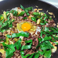 にじすき's cooksnap of when they made ５分で完成！すき焼き風牛丼.