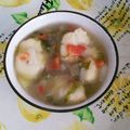 クック23FH5H☆'s cooksnap of when they made 残り野菜×切り餅☆餡かけ揚げ餅☆.