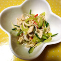 ゴム長靴のピッピ's cooksnap of when they made 簡単♪きゅうりとささみの中華サラダ.