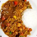 ☆とん吉☆'s cooksnap of when they made キーマカレー粉で時短簡単20分ルーなし.