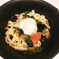 土屋はちまき's cooksnap of when they made 我が家の釜卵明太子うどん.