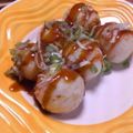レセプションガーデン's cooksnap of when they made 米粉と長いものたこ焼き.