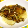 MoMaMi246's cooksnap of when they made 揚げ出し豆腐〜きのこあんかけ〜.