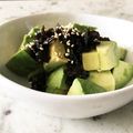 Superlittleboo's cooksnap of when they made ゴマ昆布♡アボカド.