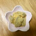 そらてんママ's cooksnap of when they made ミルクと黒胡麻の葛餅風☆.