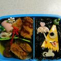 しましま0228's cooksnap of when they made 唐傘オバケ弁当☆雨の日☆キャラ弁☆簡単.