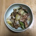 書セラピスト流香's cooksnap of when they made 鶏もも肉と白菜のクリーミィマヨソテー.