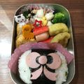 まみﾁｬﾝ08's cooksnap of when they made ラブリー♡りぼんちゃん＊キャラ弁.