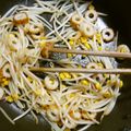 たなぴー's cooksnap of when they made 味ぽん　もやしとちくわ　マヨネーズ炒め.