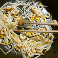 たなぴー's cooksnap of when they made 味ぽん　もやしとちくわ　マヨネーズ炒め.