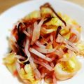 Aloha☆★'s cooksnap of when they made さっぱり☆キャベツ&もやしの梅こんぶあえ.