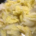 鈴木's cooksnap of when they made 白菜だけのポン酢鍋.