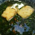 naki1227's cooksnap of when they made ほんのりごま油♪簡単！大根葉の味噌汁.