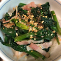 気まぐれご飯を作る人's cooksnap of when they made 旨ウマ♪ちぢみほうれん草とベーコン炒め.