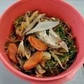 クックBNQ5PD☆'s cooksnap of when they made ワイルド炒め♪ヤゲン軟骨・もやし・唐辛子.